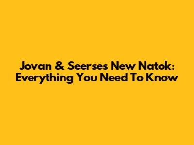 Jovan & Seerse's New Natok: Everything You Need To Know